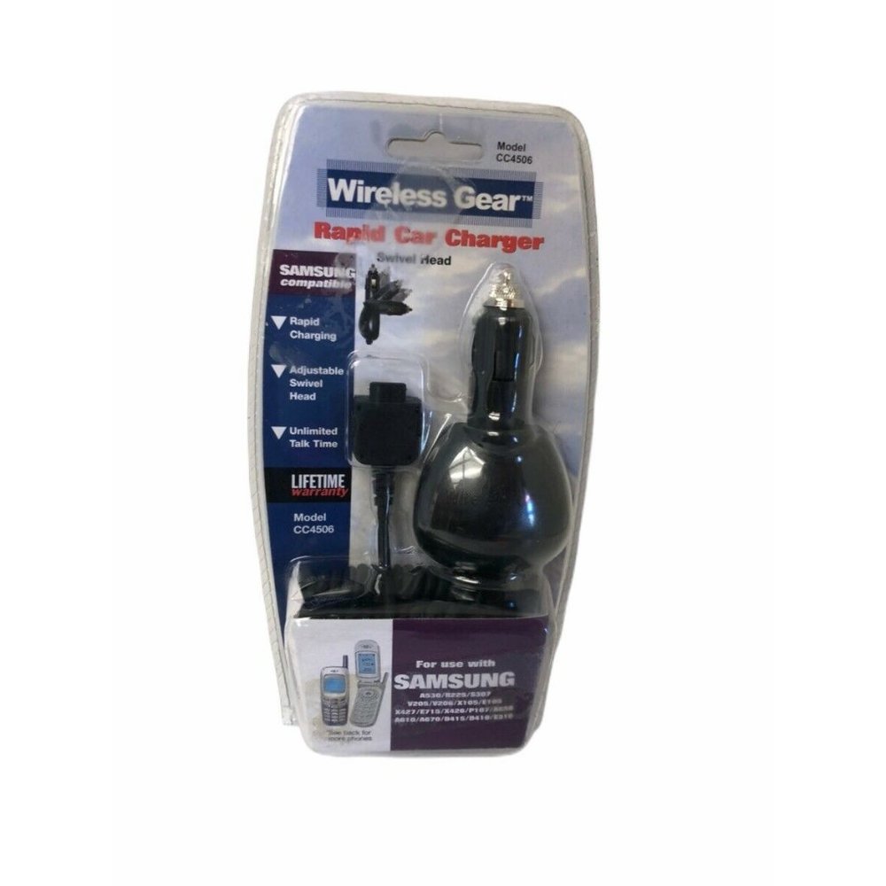 WIRELESS GEAR‎ CC4528 LG PHONE RAPID CAR CHARGER